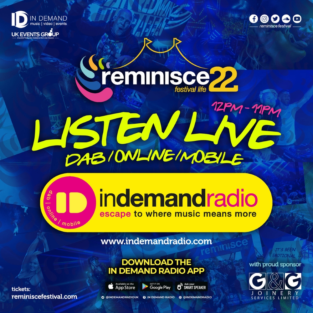 Official Media Partners: In Demand Radio